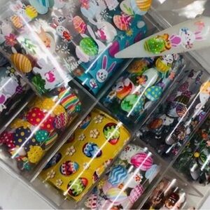 Easter Egg Nail Foil Variety Pack — Multicolor